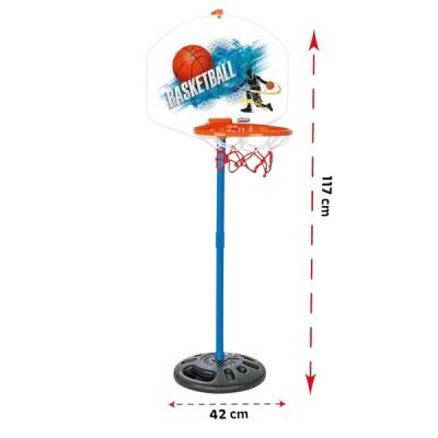 Pilsan Eğlenceli Ayaklı Basketbol Seti ve Dart Seti 115 Cm - 2