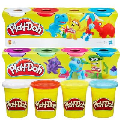 Play Doh 4'lü Oyun Hamuru 448 g-4 Renk - 1
