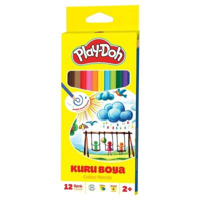 Play Doh Kuru Boya Tam Boy 12 Renk - 1