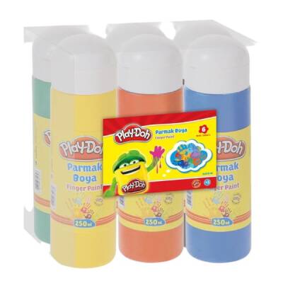 Play-Doh Parmak Boya 6 Adet X250 ML - 1