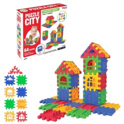 Puzzle City 64 Parça - 1