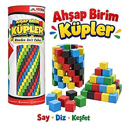 Redka Ahşap Birim Küpler - Redka