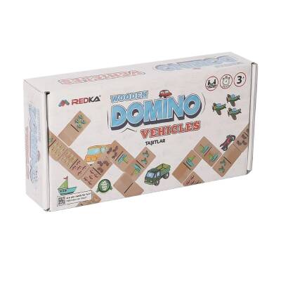 Redka Ahşap Domino Oyunu Taşıtlar Araçlar - 1