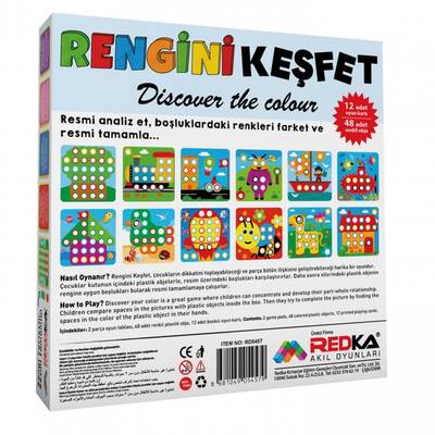 Redka Akıl Oyunları Rengini Keşfet /+2 yaş - 2