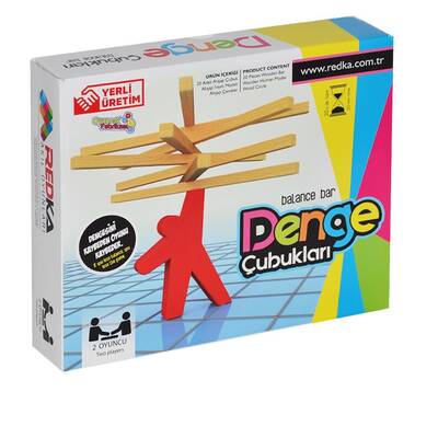 Redka Denge Çubukları Dengesini Kaybeden Oyunu Kaybeder - 1
