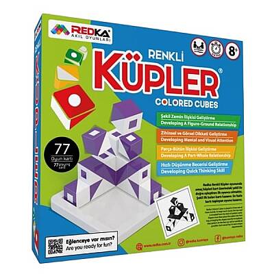 Redka Renkli Küpler Görsel Algı Geliştirme Oyunu - 1