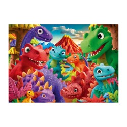 Route Kids Çocuk Puzzle Dinozorlar (50 Parça) - 2