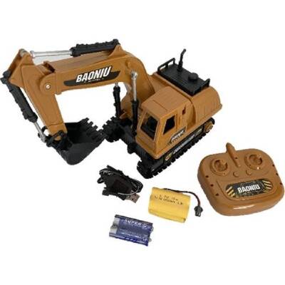 Şarjlı Uzaktan Kumandalı Full Foksiyonlu Büyük Excavator İş Makinesi Dozer Kepçe 1:20 - 2