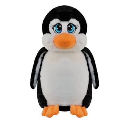 Selay Ayakta Tombul Peluş Penguen 40 cm - 1
