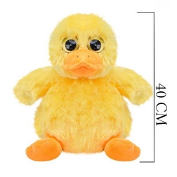 Selay Oyuncak Cam Gözlü Peluş Ördek 40 Cm - 2