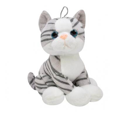 Selay Oyuncak Peluş Kedi Cam Gözlü 28 Cm - 1