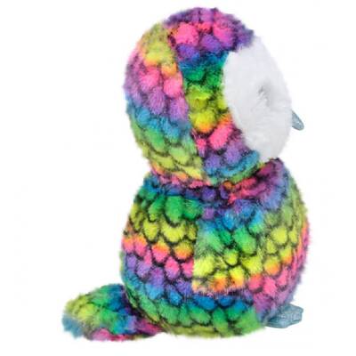Selay Oyuncak Renkli Peluş Baykuş 23 Cm - 2