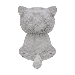 Selay Oyuncak Sevimli Minik Peluş Kedi 23 Cm - 5