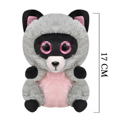 Selay Oyuncak Yavru Peluş Rakun 17 Cm - 2