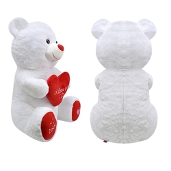 Selay Peluş Ayıcık 3 Kalpli Ayıcık 65 Cm 4 Farklı Renk - 2
