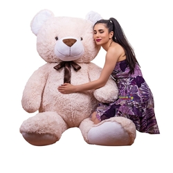 Sevimli Yorgun Peluş Ayı 1.5 Metre Mega Boy Kocaman Ayıcık - 3