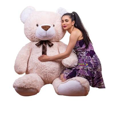 Sevimli Yorgun Peluş Ayı 1.5 Metre Mega Boy Kocaman Ayıcık - 3