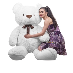 Sevimli Yorgun Peluş Ayı 1.5 Metre Mega Boy Kocaman Ayıcık - 4