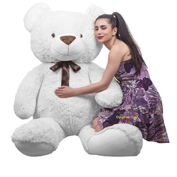 Sevimli Yorgun Peluş Ayı 1.5 Metre Mega Boy Kocaman Ayıcık - 5