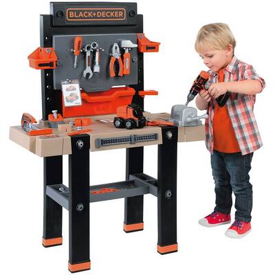 Smoby Tamir Seti Black &Decker Tezgah Süper Merkez - 1