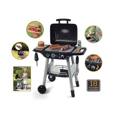 Smoby Oyuncak Mangal Barbekü Seti BBQ Grill 3-8 Yaş - 2