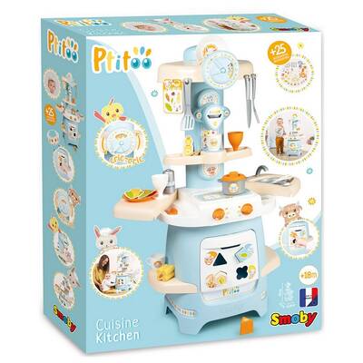 Smoby Ptitoo Oyuncak Mutfak + 25 parça aksesuar / +18 ay- 4 yaş - 2