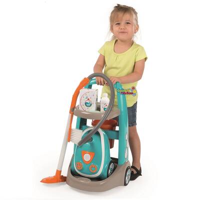 Smoby Oyuncak Temizlik Arabası Vakum Temizleyici 330309 - 2