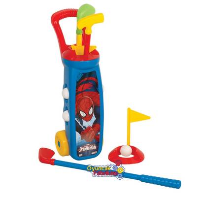 Spiderman Oyuncak Golf Arabası Seti - 2