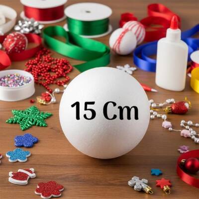 Strafor Top 15 cm (Köpük) Toplar ( 1 Adet ) - 1
