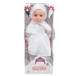 Çarşaflı Tesettürlü Türkçe Dua Ve Ilahi Okuyan Sesli Oyuncak Et Bebek 40 Cm - 2