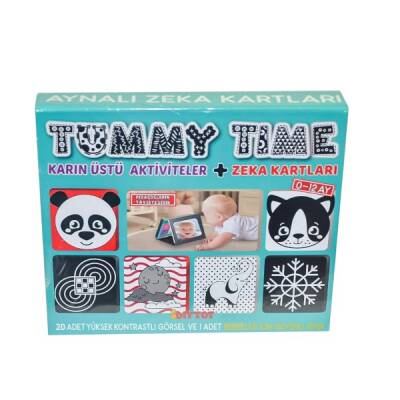 Tummy Time Aynalı Zeka Kartları 0-12 Ay - 1