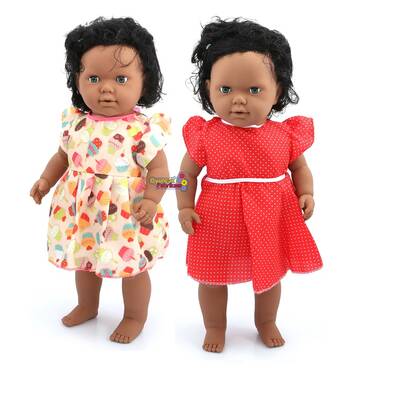 Türkçe Konuşan Natina Büyük Oyuncak Esmer Et Bebek Saçlı 60 Cm - 3