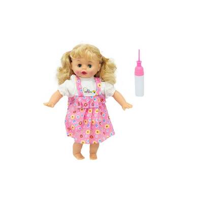 Türkçe Konuşan Süt içen Biberonlu Oyuncak Bebek Fatoş 36 Cm - 2