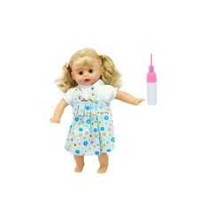 Türkçe Konuşan Süt içen Biberonlu Oyuncak Bebek Fatoş 36 Cm - 3