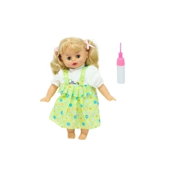 Türkçe Konuşan Süt içen Biberonlu Oyuncak Bebek Fatoş 36 Cm - 4