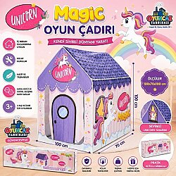 Unicorn Çocuk Oyun Çadırı| Çocuk Oyun Evi - Sunman