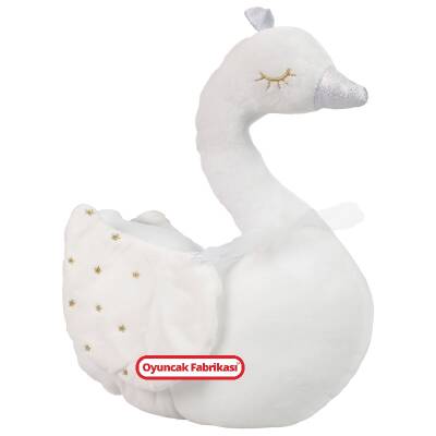 Uyku Arkadaşı Oyuncak Kuğu Soft Yastık 35 Cm - 2