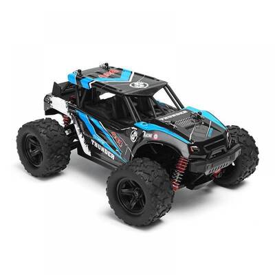 Uz Kum.Elektirikli Extreme Thunder Araba 40 KM Hıza Çıkan Jeep 4x4 Servo - 4