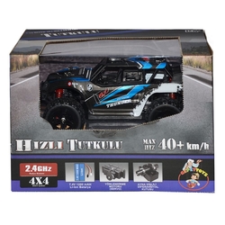 Uz Kum.Elektirikli Extreme Thunder Araba 40 KM Hıza Çıkan Jeep 4x4 Servo - 5