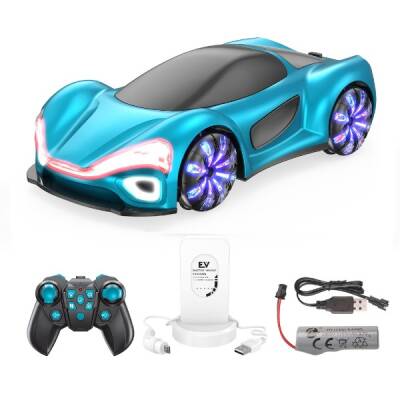 Uzaktan Kumandalı 2.4G Şarjlı Işıklı Müzikli Şarj İstasyonlu Spor Araba - 1