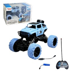 Uzaktan Kumandalı Full Fonksiyon Şarjlı Büyük Teker Off Road Jeep - 3
