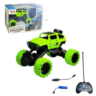 Uzaktan Kumandalı Full Fonksiyon Şarjlı Büyük Teker Off Road Jeep - 4