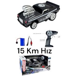 Uzaktan Kumandalı Işıklı Şarjlı 2.4G Crazon(Çılgın) Hız Seri Drift Araba 15 Km Hız - 3
