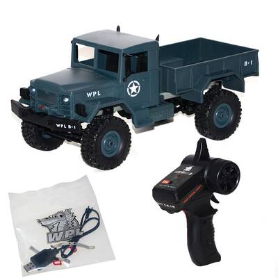 Uzaktan Kumandalı Şarjlı Off Road Askeri Kamyonet 2.4Ghz - 2