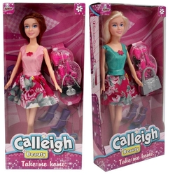 Vardem Manken Oyuncak Bebek Calleigh Aksesuarlı 11,5 inch 28 Cm - 1