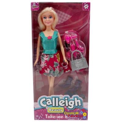 Vardem Manken Oyuncak Bebek Calleigh Aksesuarlı 11,5 inch 28 Cm - 2
