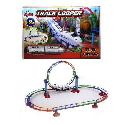 Vardem Pilli Işıklı 77 Parça Tur Tren Seti - 4