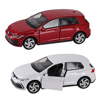 Welly Volkswagen Golf 8 GTI 1:32 Çek Bırak Diecast Metal Model Araba - 1