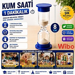 1 Dakikalık Kum Saati 8 cm - WİBO
