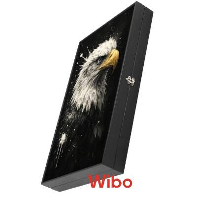 Wibo Deri Tavla Takımı Kartal Temalı Büyük Boy Lüx Deri Kartal Tavla Özel Üretim Takım - 3